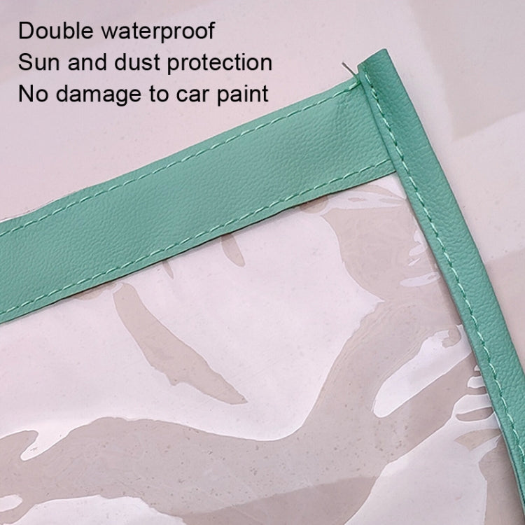 Electric Vehicle Charging Port Magnetic Transparent Rain Cover(Black) - Waterproof Covers by buy2fix | Online Shopping UK | buy2fix