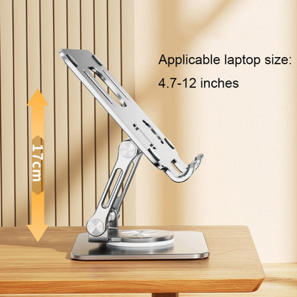 SP-026 360-degree Rotating Universal Desktop Tablet Folding Bracket(Gray) - Laptop Stand by buy2fix | Online Shopping UK | buy2fix