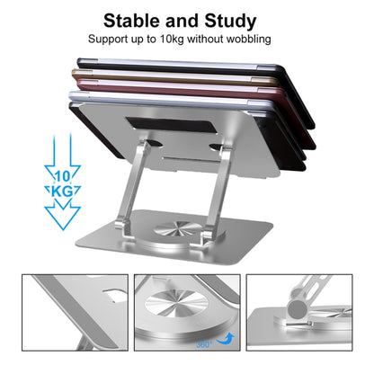 Multifunctional Desktop Foldable Rotating Laptop Cooling Bracket, Spec: SP-88 (Silver) - Laptop Stand by buy2fix | Online Shopping UK | buy2fix