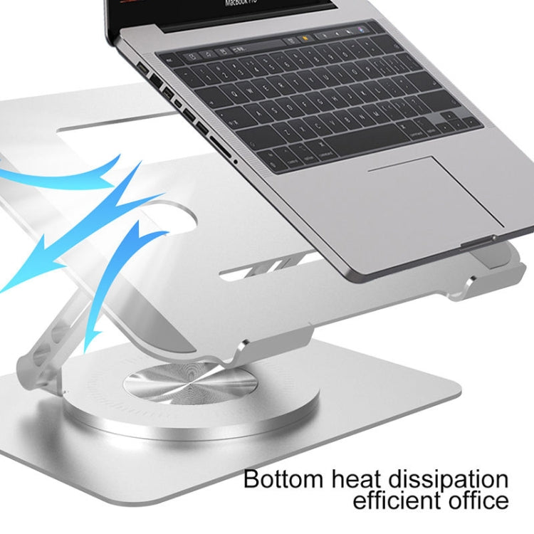Multifunctional Desktop Foldable Rotating Laptop Cooling Bracket, Spec: SP-88 (Silver) - Laptop Stand by buy2fix | Online Shopping UK | buy2fix