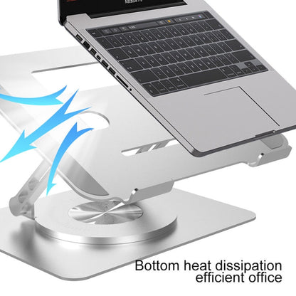 Multifunctional Desktop Foldable Rotating Laptop Cooling Bracket, Spec: SP-88 (Silver) - Laptop Stand by buy2fix | Online Shopping UK | buy2fix