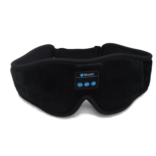 Bluetooth5.0 Sleep Eye Mask 3D Wireless Music Sleep Headphones(Black) - Eye Masks by buy2fix | Online Shopping UK | buy2fix