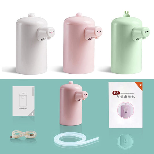 H3 Automatic Induction Gel Machine USB Charging Smart Soap Liquid Dispenser(Green) - Soap Dispenser by buy2fix | Online Shopping UK | buy2fix