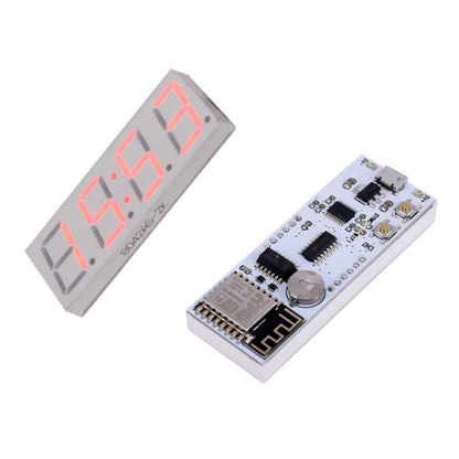 0.8 Inch Electronic Clock Movement Module WIFI Digital Tube Digital Time Display(Green) - Clocks & Car Meters by buy2fix | Online Shopping UK | buy2fix