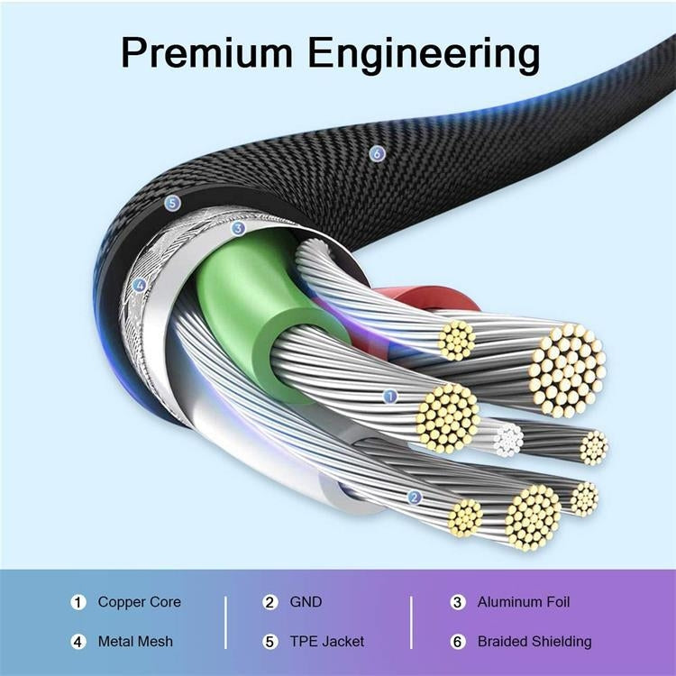 QGeeM MF01 USB-A To 8 Pin Phone Tablet Fast Charging Data Cable, Length: 1m - Normal Style Cable by QGeeM | Online Shopping UK | buy2fix