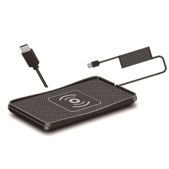 Tapis antidérapant de tapis de lancement de chargeur sans fil QI de voiture C3 15W (interface type-c)