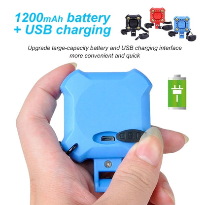 2 In 1 Bike 140db Bell 4 Lamp Cycling Light Bicycle Horn 5-sounds Alarm(Black) by buy2fix