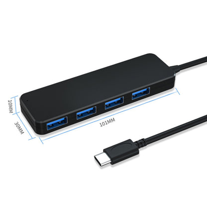 AC3-L43 Type-c/USB-c USB2.0 120cm 4 Ports Expansion Dock Notebook High Speed HUB by buy2fix