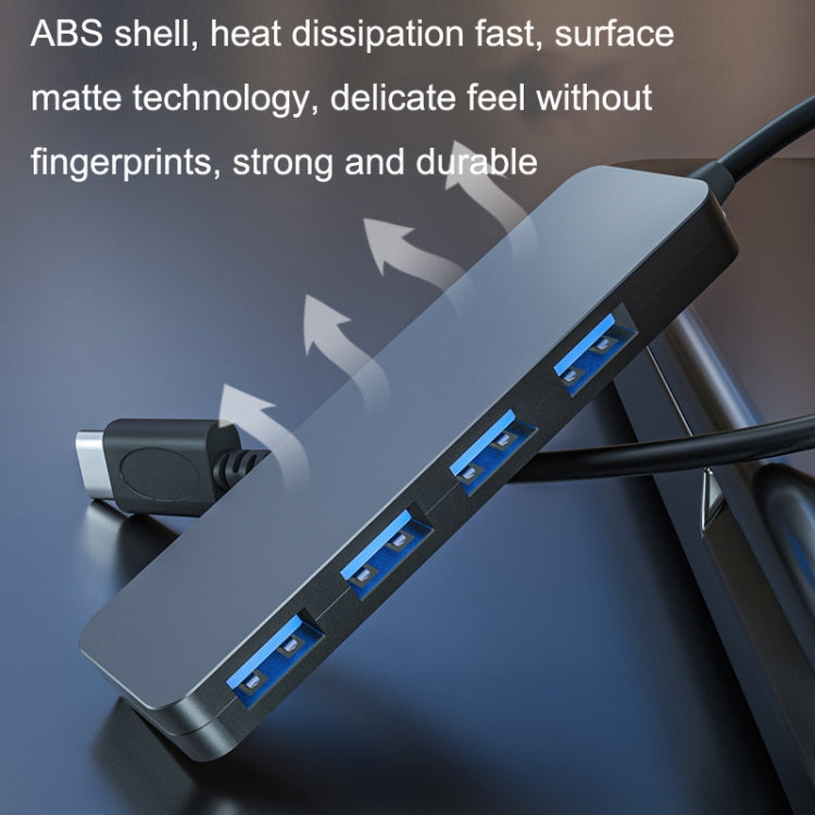 AC3-L43 Type-c/USB-c USB2.0 120cm 4 Ports Expansion Dock Notebook High Speed HUB by buy2fix