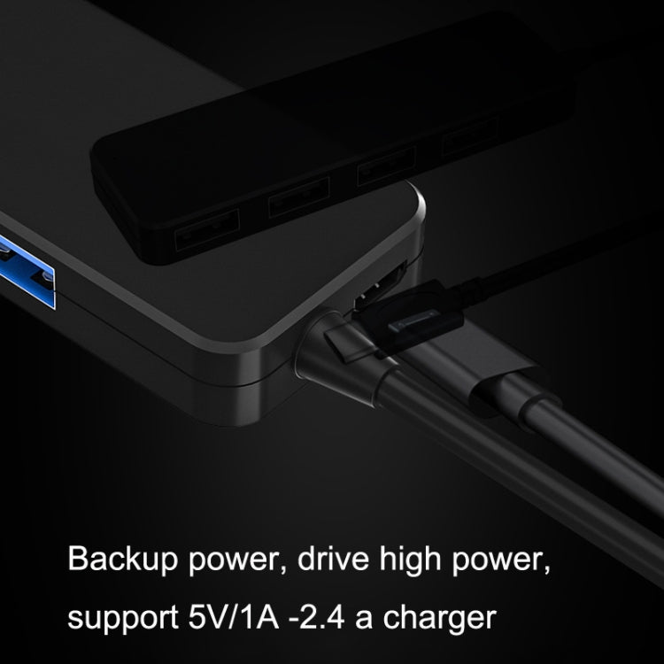 AC3-L43 Type-c/USB-c USB2.0 120cm 4 Ports Expansion Dock Notebook High Speed HUB by buy2fix