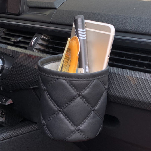 Multifunctional Hanging Car Air Vent Storage Organizer(Black Line) - Stowing Tidying by buy2fix | Online Shopping UK | buy2fix