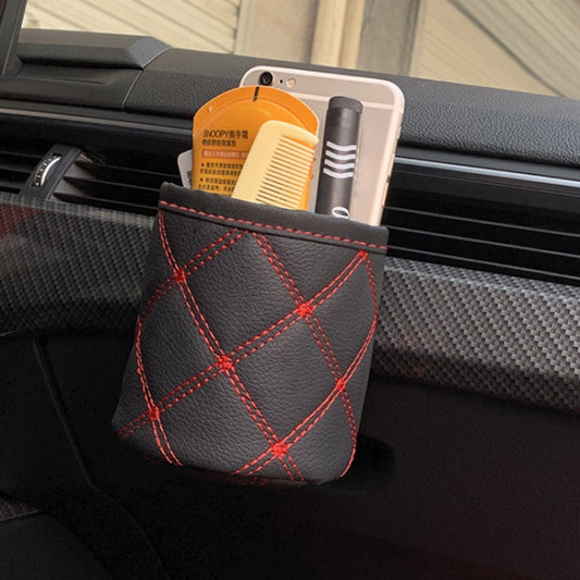 Multifunctional Hanging Car Air Vent Storage Organizer(Red Line) - Stowing Tidying by buy2fix | Online Shopping UK | buy2fix