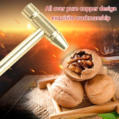 6 in 1 Multifunctional Mini Household Brass Hammer Screwdriver(10097) - Screwdriver Tools by buy2fix | Online Shopping UK | buy2fix