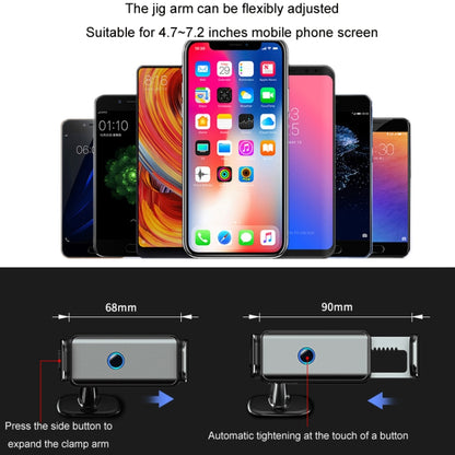 Car Air Outlet Smart Navigation Electric Mobile Phone Holder, Color: 660 Black by buy2fix