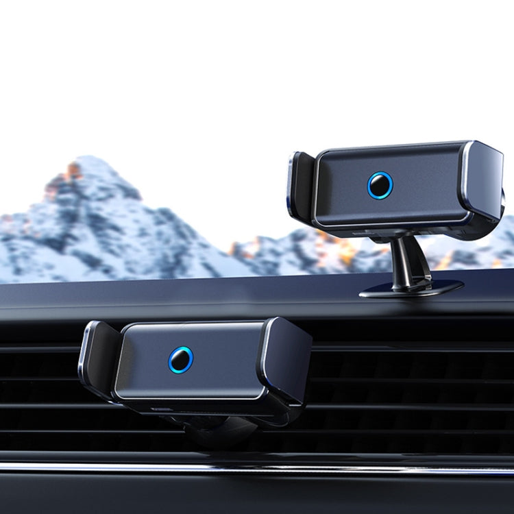 Car Air Outlet Smart Navigation Electric Mobile Phone Holder, Color: 660 Black by buy2fix