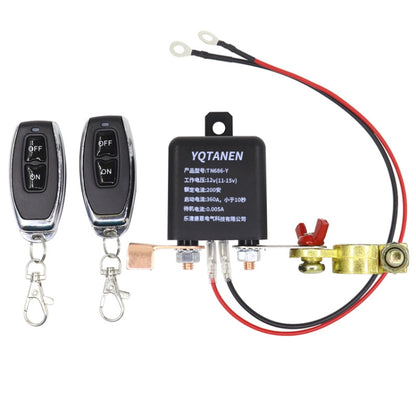 YQTANEN Car Battery Leakage Protection Remote Control Power Off Relay, Voltage: 24V 120A - Relays by buy2fix | Online Shopping UK | buy2fix