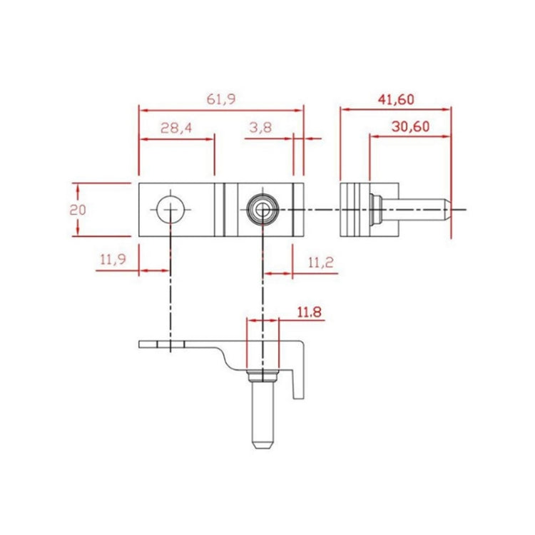 New Energy Electric Vehicle Battery Column MRBF Fuse(Square) - Fuse by buy2fix | Online Shopping UK | buy2fix