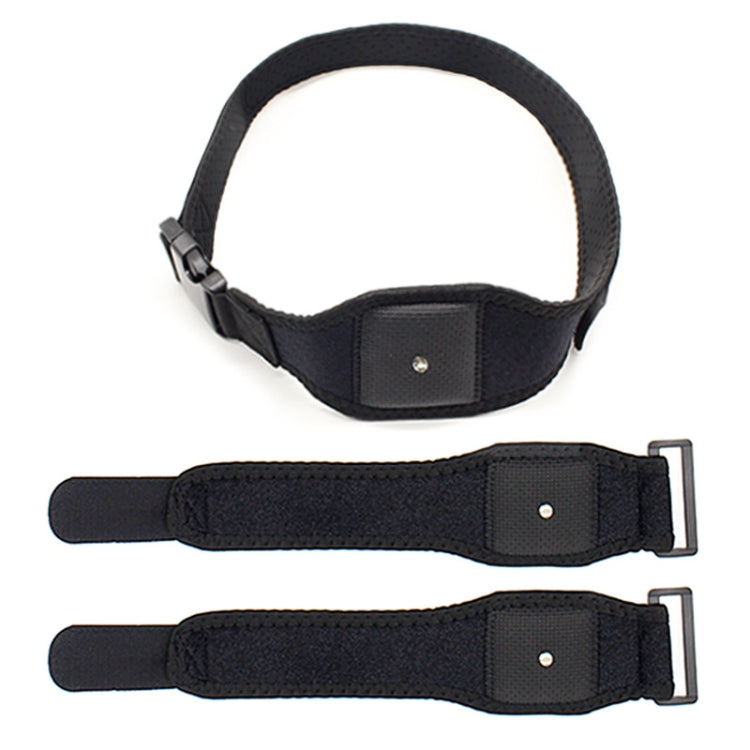 For HTC Vive Tracker VR Game Tracker Strap Accessories, Style: 2 Wristband+1 Belt - VR Accessories by buy2fix | Online Shopping UK | buy2fix