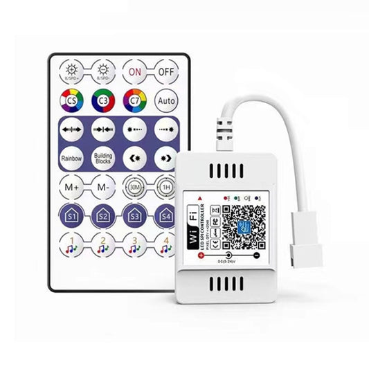WIFI Wireless Symphony Light Bar Music Smart APP 2.4G Controller, Specification: Single Head - LED Controller by buy2fix | Online Shopping UK | buy2fix