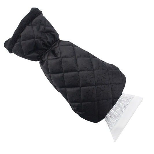 Thick Waterproof Snow Removal Shovel Car Warm Gloves(Black) - Ice Scraper by buy2fix | Online Shopping UK | buy2fix
