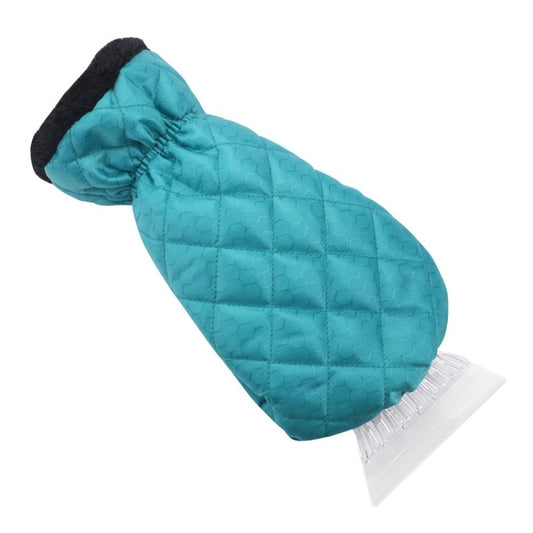 Thick Waterproof Snow Removal Shovel Car Warm Gloves(Green) - Ice Scraper by buy2fix | Online Shopping UK | buy2fix
