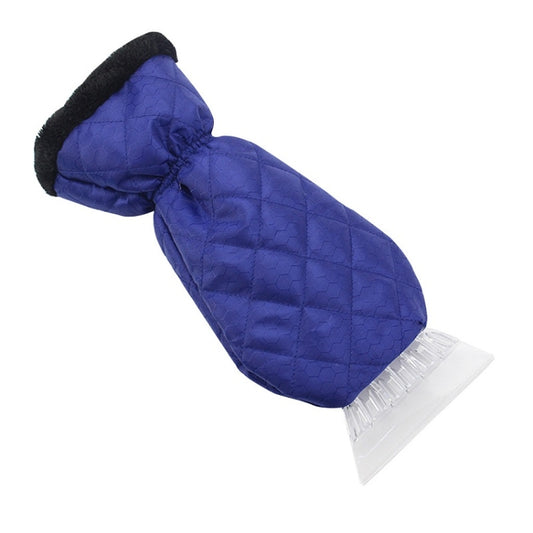 Thick Waterproof Snow Removal Shovel Car Warm Gloves(Blue) - Ice Scraper by buy2fix | Online Shopping UK | buy2fix