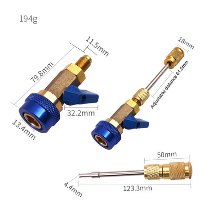 Automobile Air Conditioning Pipe Valve Core Disassembly Tool(Low Pressure) - Air Conditioning System by buy2fix | Online Shopping UK | buy2fix