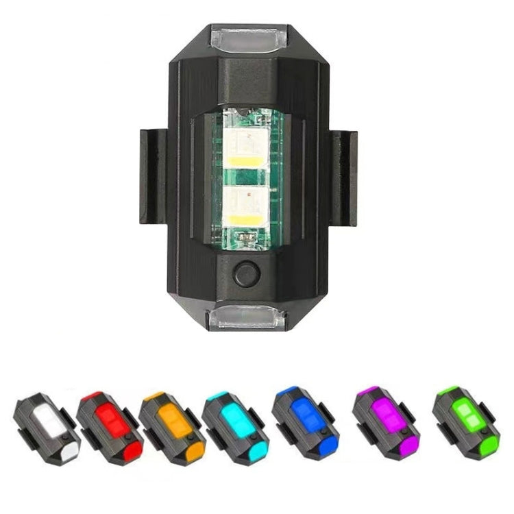 M1 Motorcycle Bicycle Aircraft Explosion Lights Cruise Flashing Anti-Rear-End Collision Light(7 Colors) - Decorative Lights by buy2fix | Online Shopping UK | buy2fix