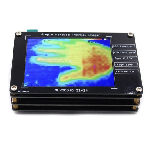 MLX90640 2.8-Inch LCD Digital Infrared Thermal Imaging Inspection Tool - Thermal Cameras by buy2fix | Online Shopping UK | buy2fix