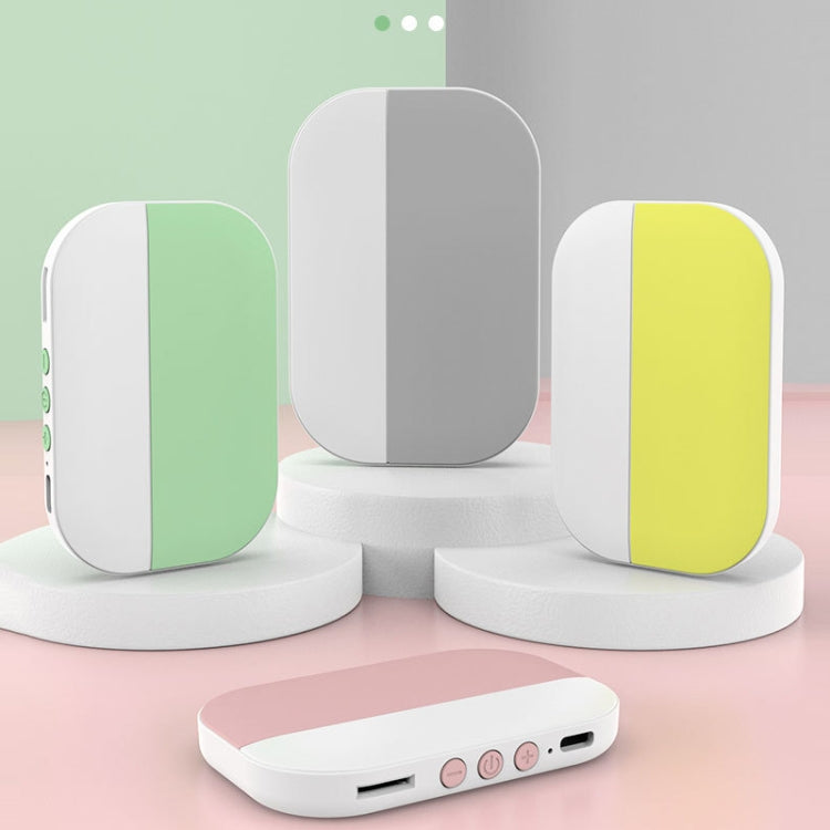 White Noise Bone Conduction Bluetooth Speaker Sleep Instrument(Pink) by buy2fix