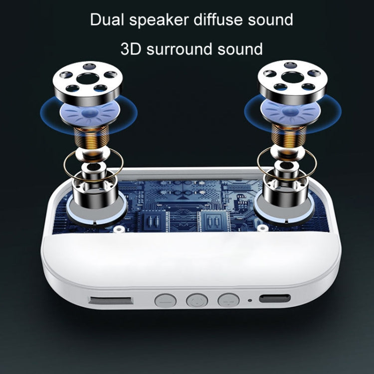 White Noise Bone Conduction Bluetooth Speaker Sleep Instrument(Pink) by buy2fix