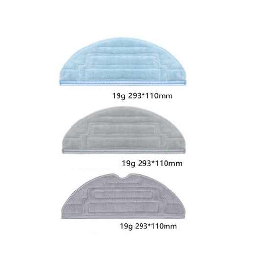 For Roborock G20 / S8 Pro ULTRA Vacuum Cleaner Mop Cloth Accessories EU Version Gray - For Roborock Accessories by buy2fix | Online Shopping UK | buy2fix