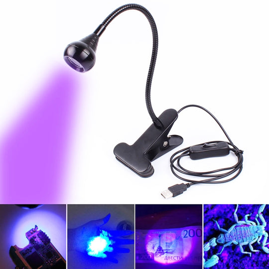Lampe de polymérisation adhésive UV pour téléphone portable, lampe de poche UV LED