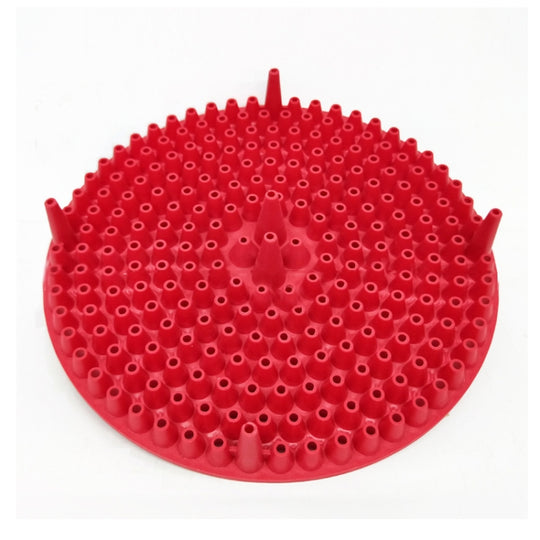 Car Wash Barrel Gravel Filter Isolation Net, Size: Small 23.5cm(Red)