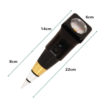 LY602 Soil Detector Humidity PH Rapid Test Monitor - PH & Moisture Meter by buy2fix | Online Shopping UK | buy2fix