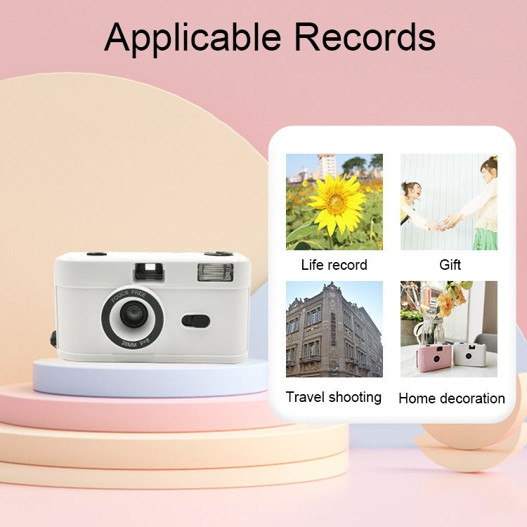 R2-FILM Retro Manual Reusable Film Camera for Children without Film(Black) - Children Cameras by buy2fix | Online Shopping UK | buy2fix