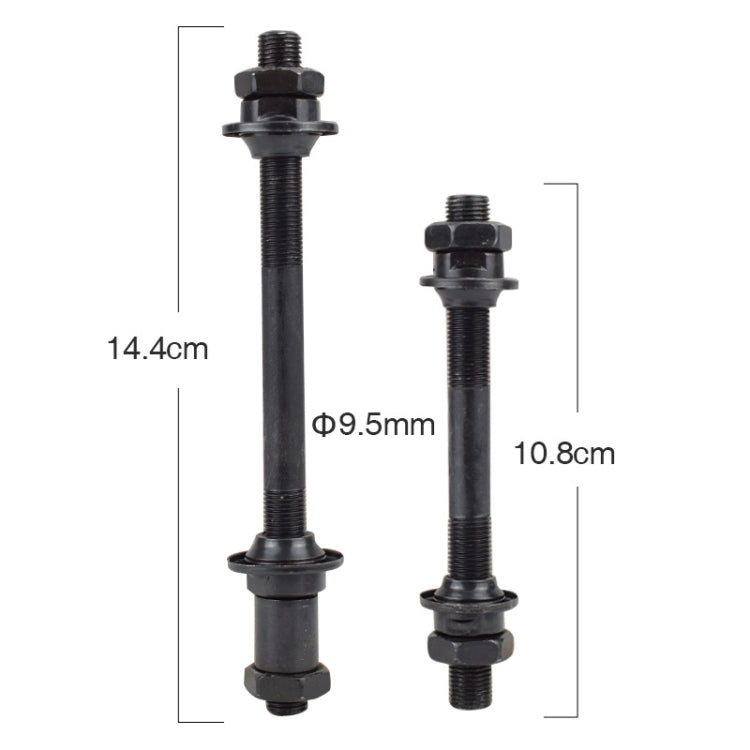 Bicycle Hollow Shaft Hub Quick Release Rod Bearing Modification Accessories, Specification: Rear Axle by buy2fix