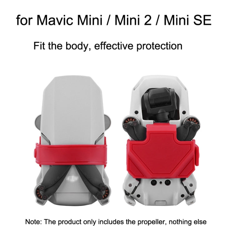 BRDRC DJI-8936 For DJI Mavic Mini / Mini 2 / Mini SE Beam Paddle Device Propeller Blade Retainer(Red) - Other by BRDRC | Online Shopping UK | buy2fix