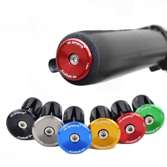2pairs Aluminum Alloy Bicycle Expansion Handlebar Plug(Blue) - Bicycle Grips by buy2fix | Online Shopping UK | buy2fix