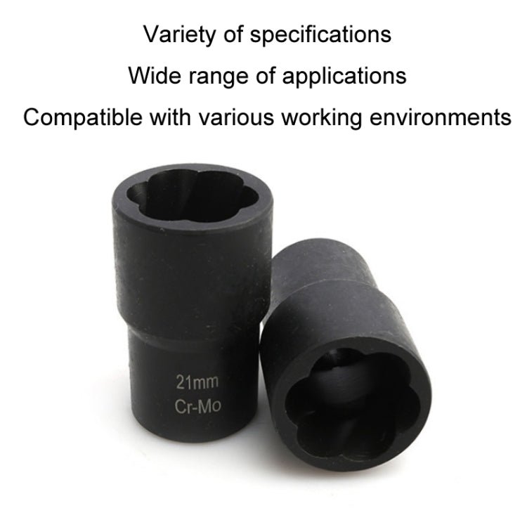 Car Tire Damaged Nut Non-slip Removal Socket Wrench Set by buy2fix