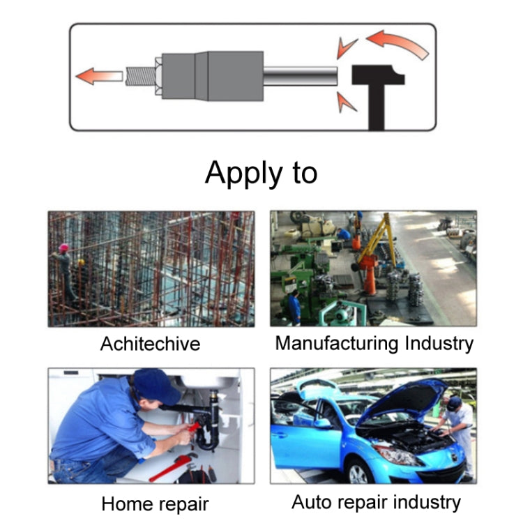 Car Tire Damaged Nut Non-slip Removal Socket Wrench Set by buy2fix