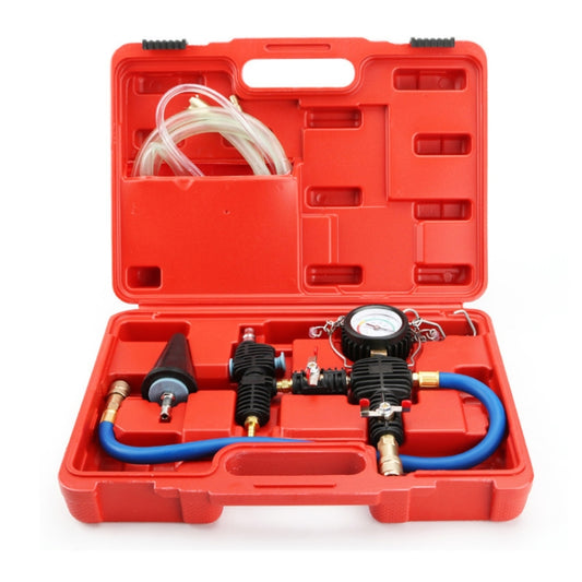 Automotive Water Tank Leak Test Pressure Gauge Coolant Replacement Filler(Plastic Box) - Clocks & Car Meters by buy2fix | Online Shopping UK | buy2fix