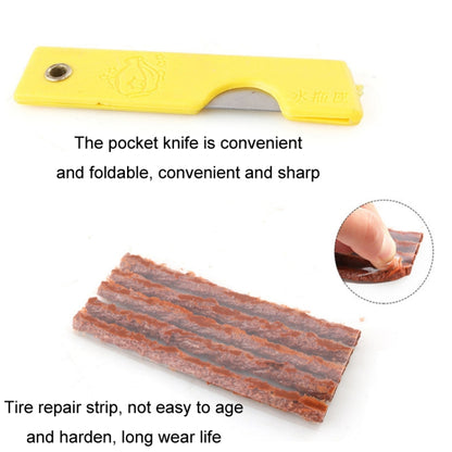 11 In 1 Car Vacuum Tire Leak Repair Needle Rubber Strip Tool Set by buy2fix