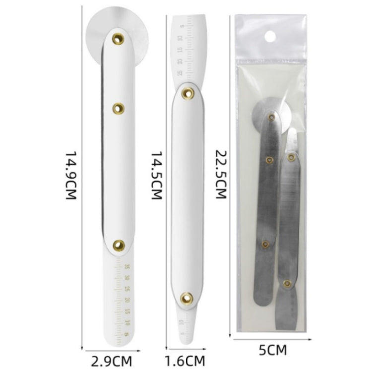 2 In 1 Roller Type Screen Removal Tool Tablet Phone Notebook Screen Separation Cutting Steel Blade by buy2fix