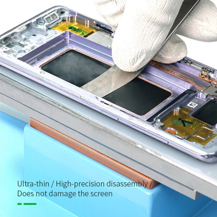 2 In 1 Roller Type Screen Removal Tool Tablet Phone Notebook Screen Separation Cutting Steel Blade by buy2fix