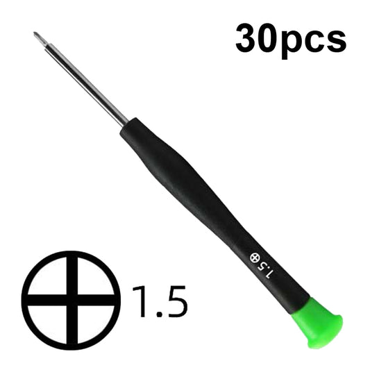 30pcs Color Hat Screw Batch Digital Mobile Phone Clock Maintenance Tool, Series: 1.5 Phillips - Screwdriver by buy2fix | Online Shopping UK | buy2fix