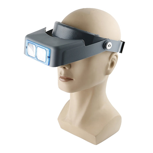 81007-B 1.5X/2X/2.5X/3.5X Optical Lens Head-mounted Watch Repair Magnifying Glass - Glasses Style by buy2fix | Online Shopping UK | buy2fix