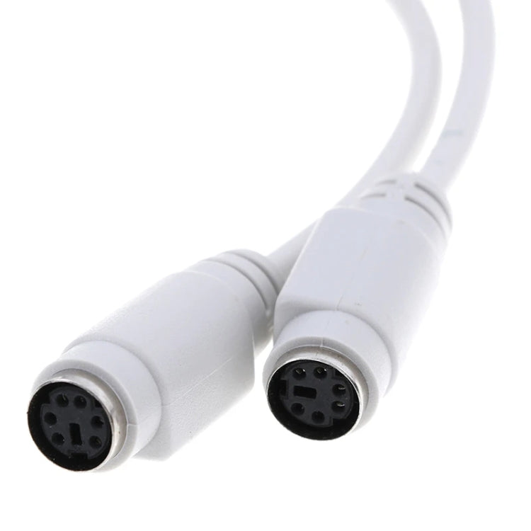 PS2 2pcs 1 to 2 Transfer Wiring Industrial Computer with Keyboard Mouse Interface(0.29m) by buy2fix