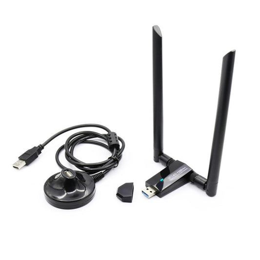 1200m Wireless Network Card 802.11AC USB3.0 Dual Frequency 2.4G/5.8G WiFi Receiver by buy2fix