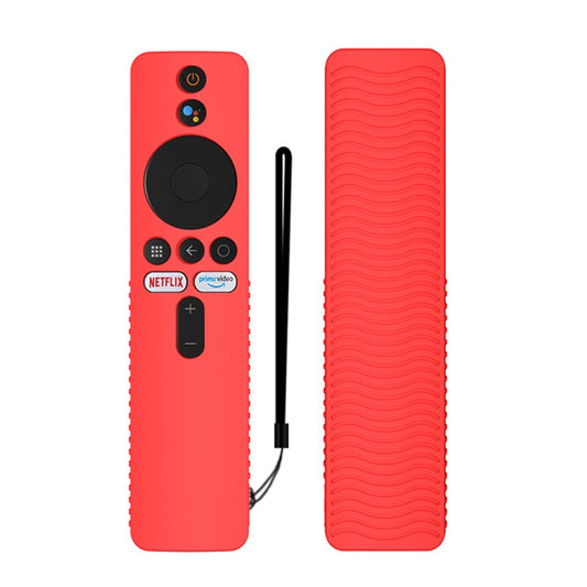 For Xiaomi 4K TV Stick Y48 Remote Control Anti-Drop Silicone Protective Cover(Red) - Remote Control Covers by buy2fix | Online Shopping UK | buy2fix
